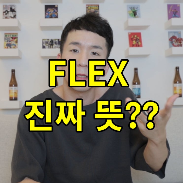  FLEX 뜻 사전적 의미와 변천사, 단순히 자랑하다가 아니다?