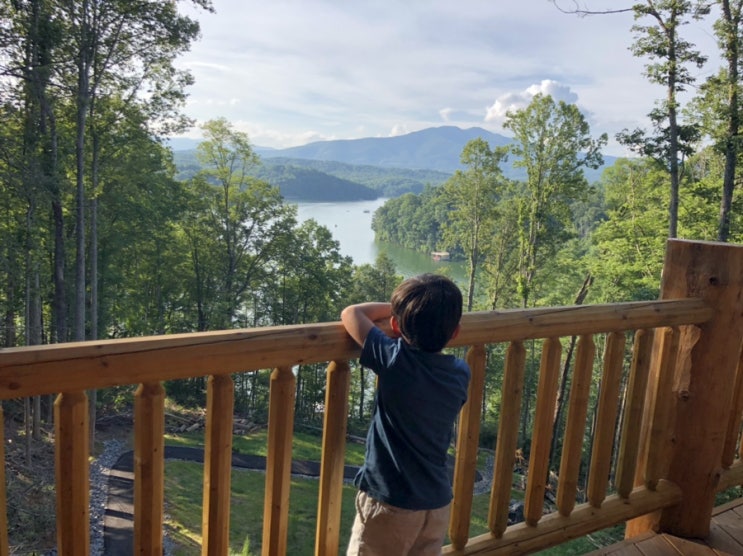  레이크 제임스로 여름휴가 Lake James, Ashville NC