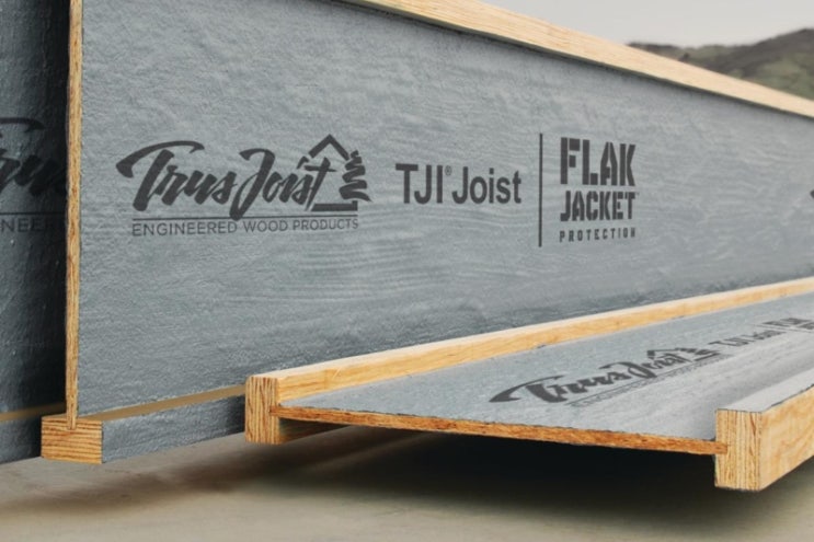  목조주택 아이 조이스트 : TJI I JOIST 포름알데히드