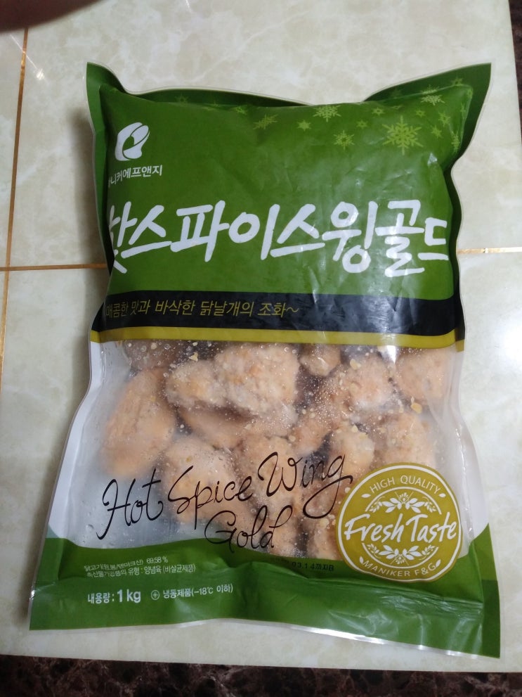  한여름밤 광파오븐으로 집에서 마니커 핫스파이스윙골드 즐기기