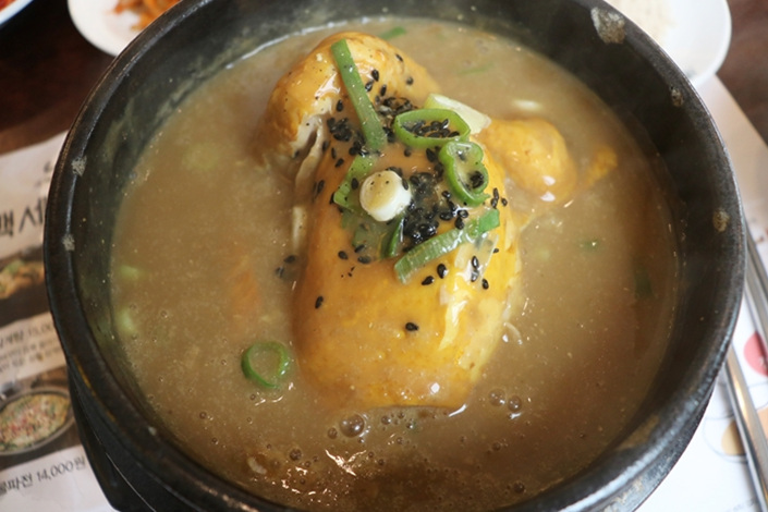  장안구 삼계탕 맛집, 백세삼계탕에서 복날 보내기!