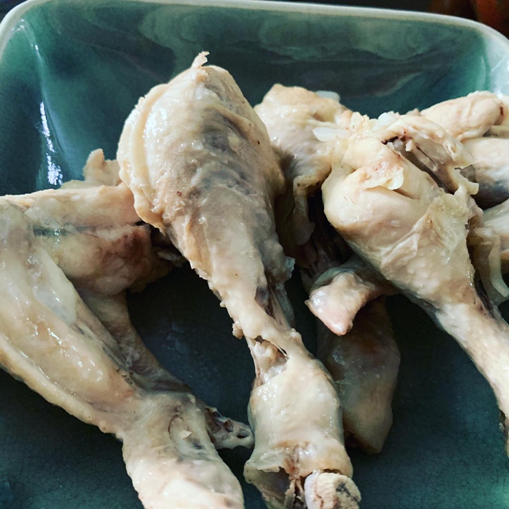  hcg호르몬다이어트 유지식단 ~초복 중복 말복!! 집에서 해먹는 닭다리백숙! 닭봉 닭날개 백숙!!
