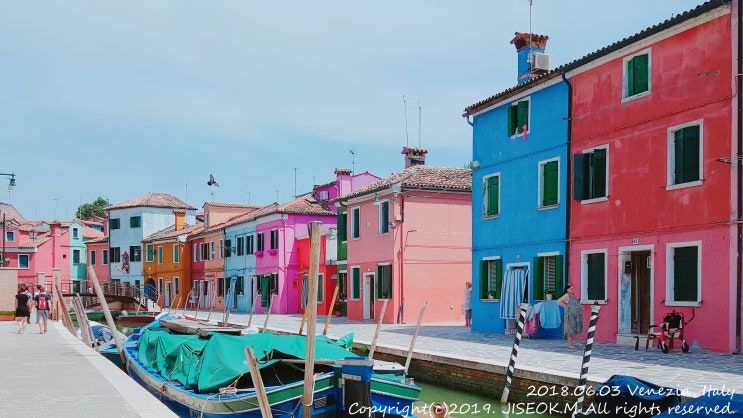 이탈리아(베니스) -  부라노섬가는법, 베네치아 여행, 시간표 확인, 베네치아 바포레토 앱&lt;2019.12 업데이트&gt; 최신
