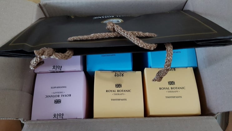  로얄보타닉테라피 치약 구입