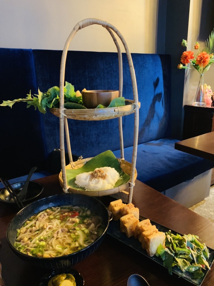 대구 맛집 탐방 동성로 통신골목 하노이무드(멘보샤,분짜,쌀국수)