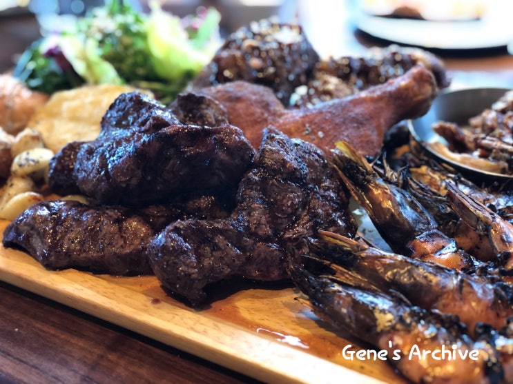  올림픽공원맛집 꼼떼 바베큐 오륜점