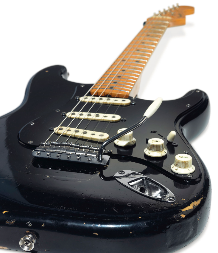  데이빗 길모어 블랙 스트랫..‘The Black Strat’