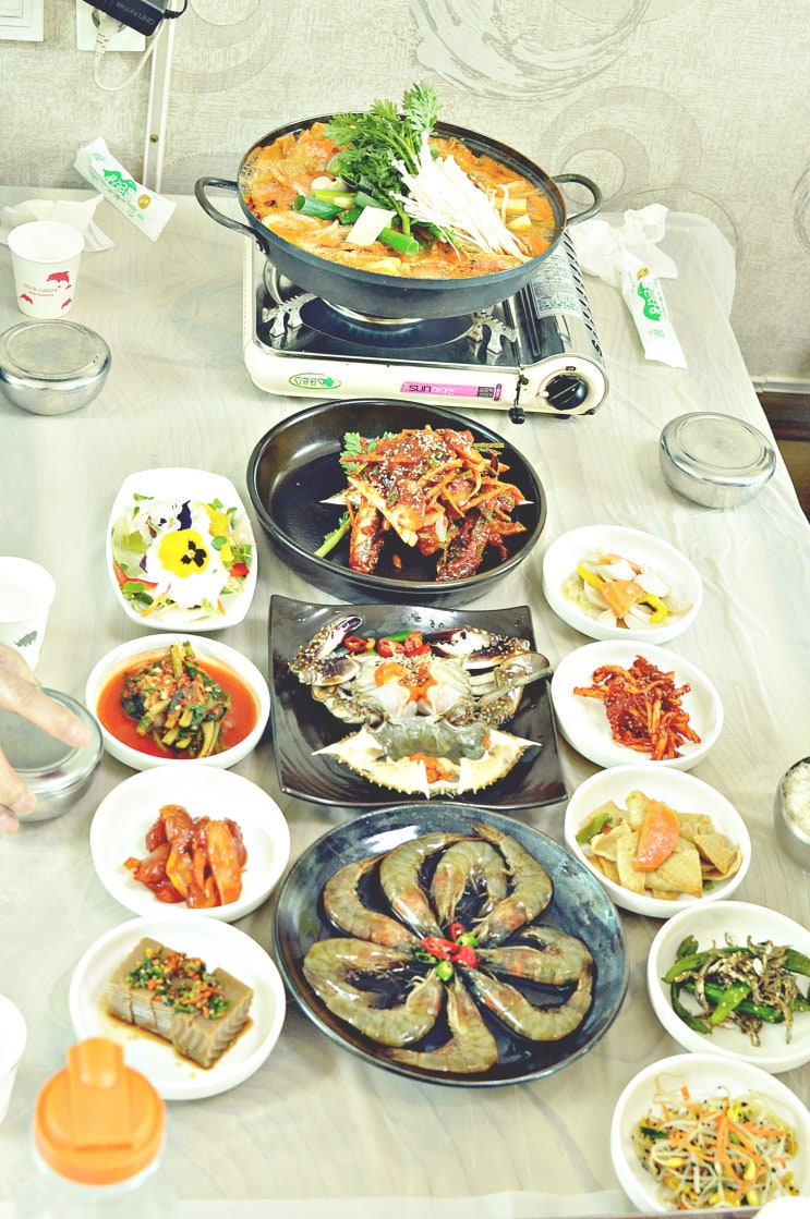  안면도 애견동반식당  게국지 먹으러