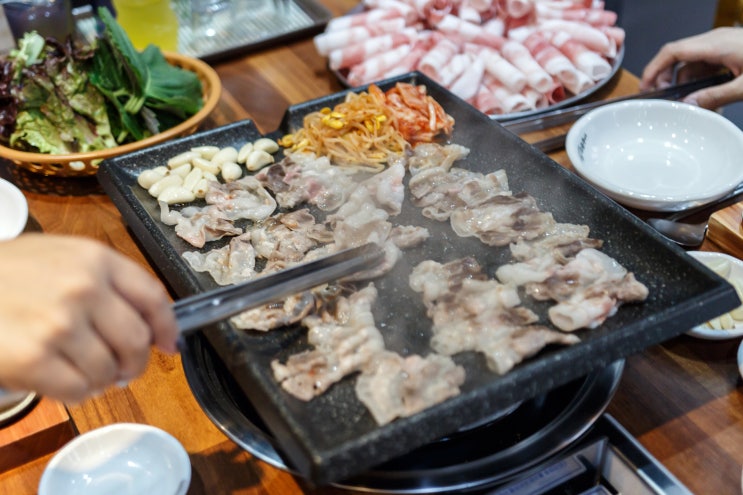  부천대 맛집 일품대패삼겹살 부천역과 부천 내에 있는 고깃집 중에 최고였어요