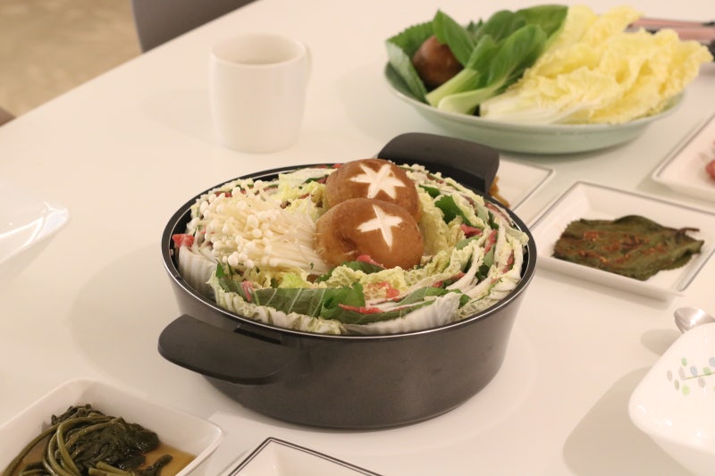 해피콜 IH전골냄비 밀푀유 냄비로 제격! (w.인덕션 사용)