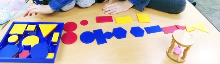  덕소수학학원 시매쓰 교구수업 영재수학 사고력수학 수업모습