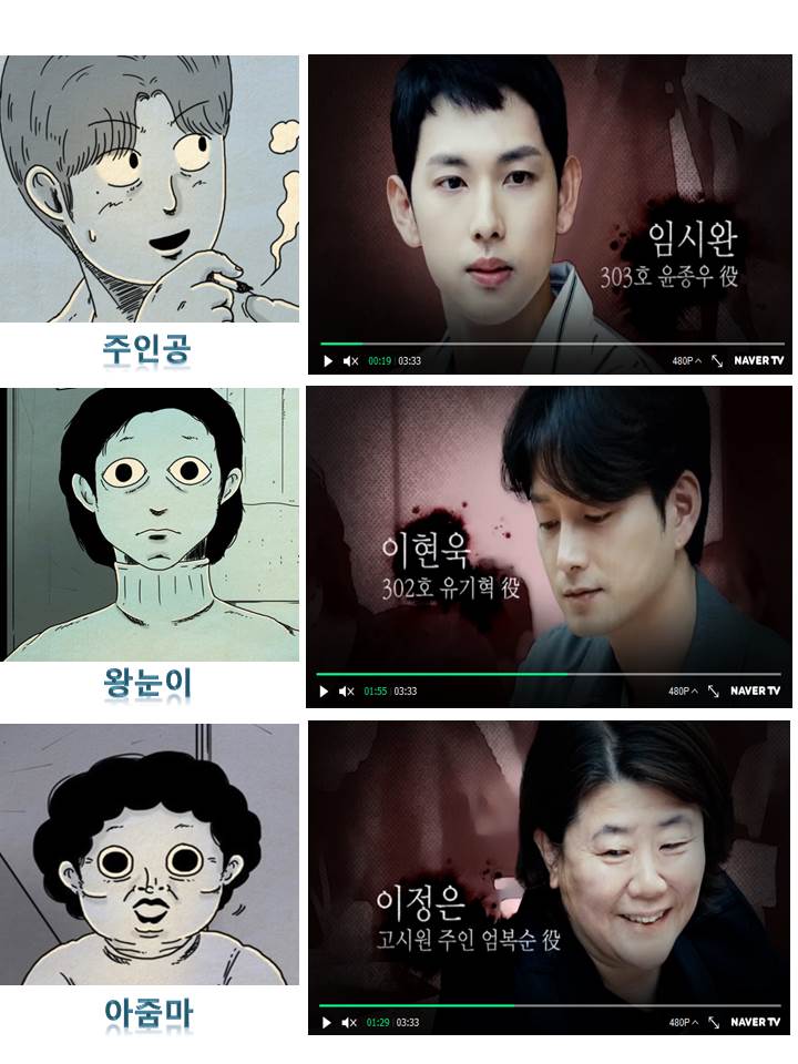  타인은 지옥이다-드라마 캐스팅