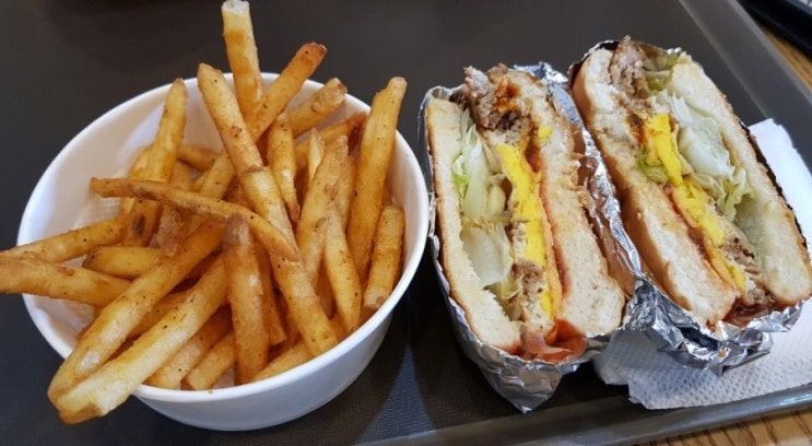  평택맛집 송탄맛집 국제중앙시장 송쓰버거보통맛 후기