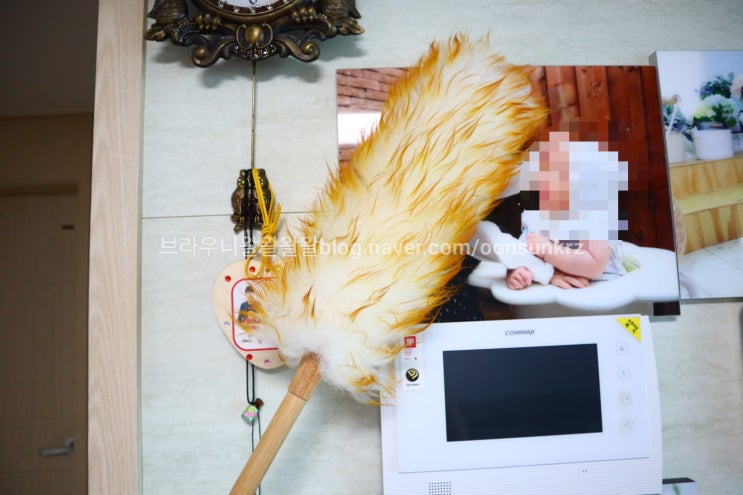  양모 먼지털이개 먼지떨이 하나 구매했어요