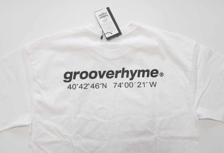 남자 반팔 티셔츠 그루브라임 로고 베이직 오버핏 티셔츠 (Groove Rhyme Logo Basic Over Fit T-SHIRTS) 구매 후기