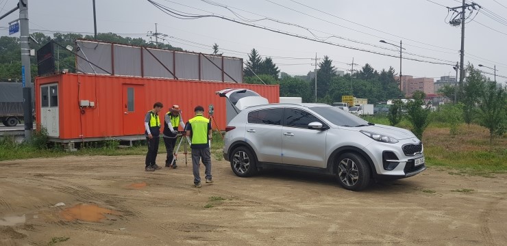 용인 삼계리 제조업소 목공기계 작업장 경계복원측량