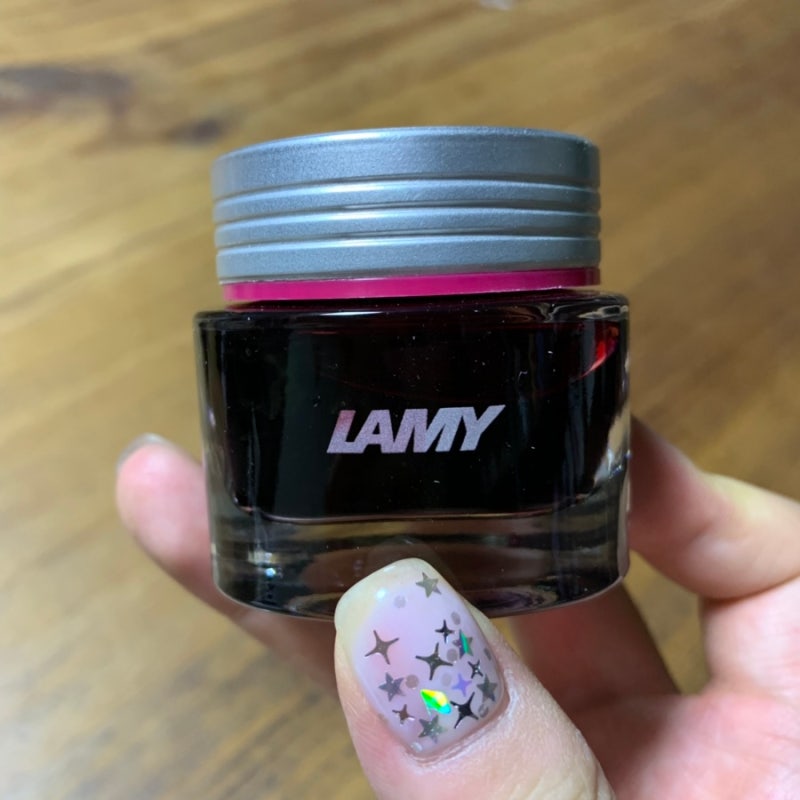 라미(Lamy) 만년필 잉크컨버터 충전, 라미 T3 크리스탈잉크 루비 개봉기 : 네이버 블로그