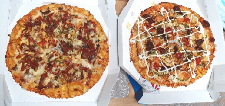  50% 할인받아 도미노피자 이용하기