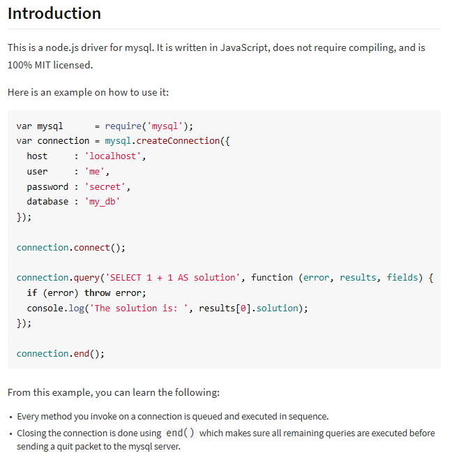 [Node.js & MySQL] 1. Node.js 와 MySQL을 연동하여 사용하기 : 네이버 블로그