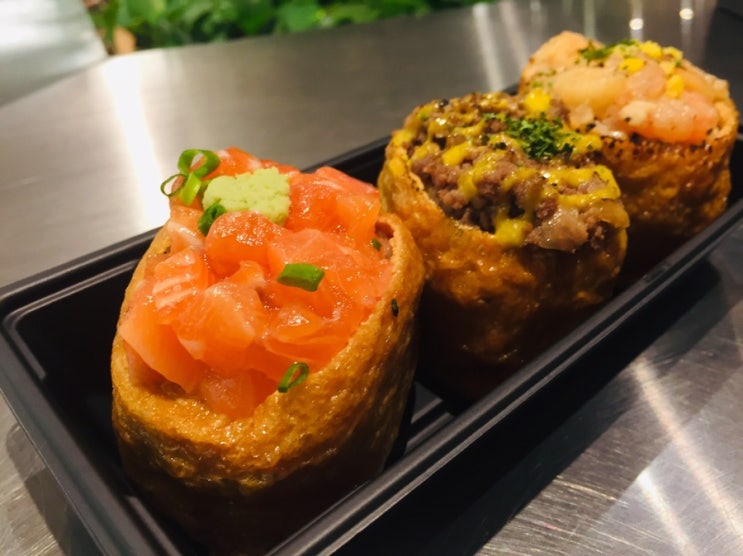  [센텀 신세계 맛집] 대왕 유부초밥 도제 / 로이스 초코 크로와상 / 모카번 슈슈