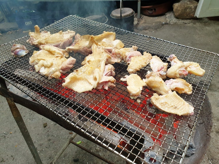  [전남/구례군/토지면:지리산피아골] 20190608, 당치민박산장 : 산닭구이