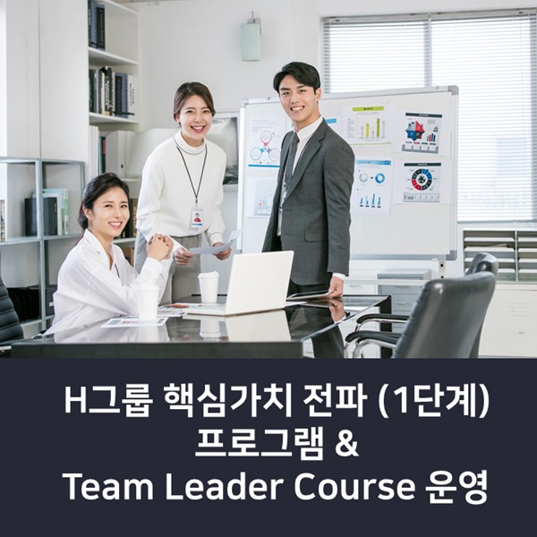  조직문화 - 핵심가치 전파 프로그램 운영, H그룹 사례