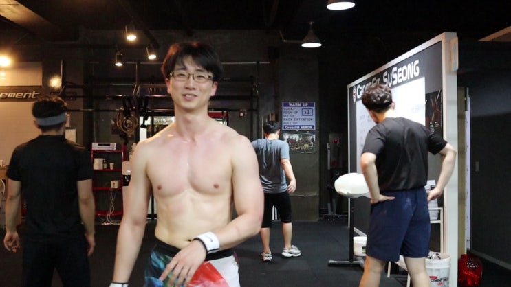  오늘은 상체 조지는 날. 크로스핏 벤치마크 와드 J.T를 해봤습니다. (펌핑 확정)