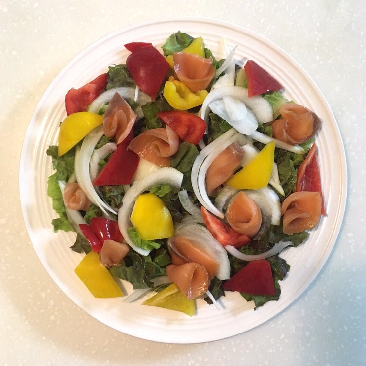  헬스식단 랭킹닭컴 연어 슬라이스로 맛있고 간편하게!