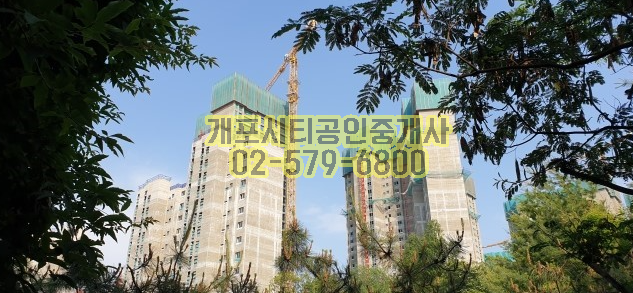  개포래미안포레스트 매매 조합원지위 양도 숲세권 개포동 재건축아파트  