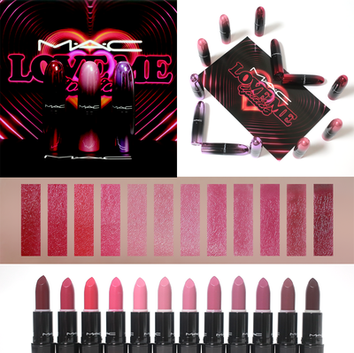  맥 러브미 립스틱 12종 불꽃발색! MAC LoveMe Lipstick
