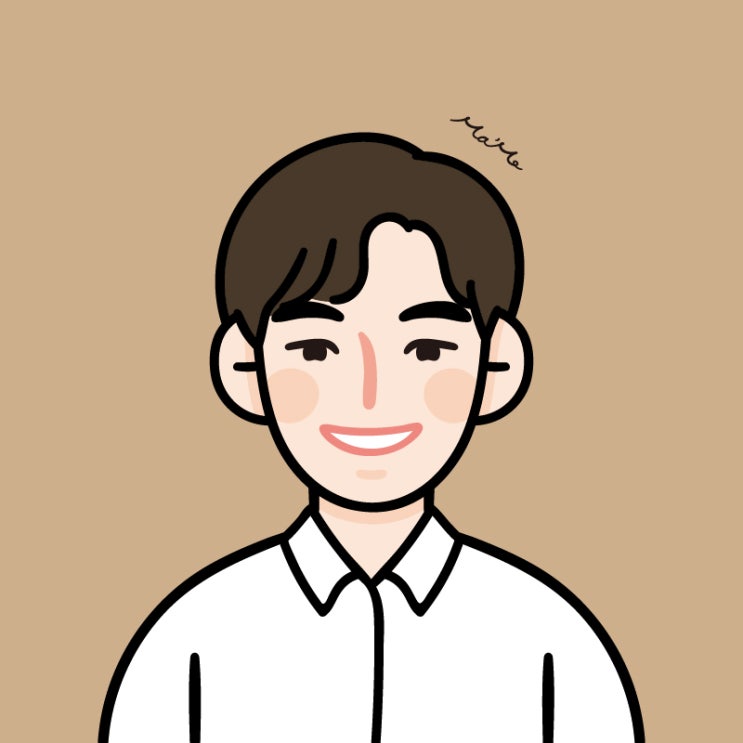 캐리커쳐명함 - 전지훈님