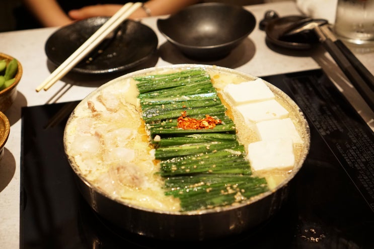  오사카 곱창전골 모츠나베, 오오야마 난바파크스 한국인 입맛에 딱이야!