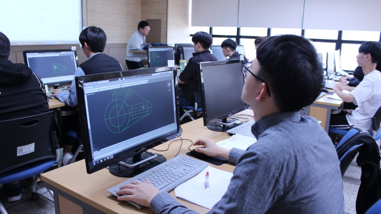  호남직업전문학교 - 3D프린터활용 모형설계제작 과정 학생 인터뷰(김윤재, 정세종)