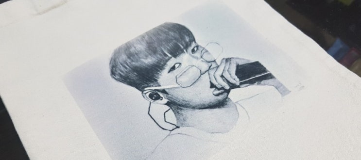  BOB 중딩의 그림 UV인쇄