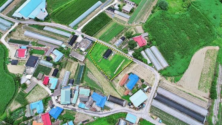 양평 양동면 삼산리 한적한 농촌마을 계획관리지역 토지매매 수도권전원주택토지매물