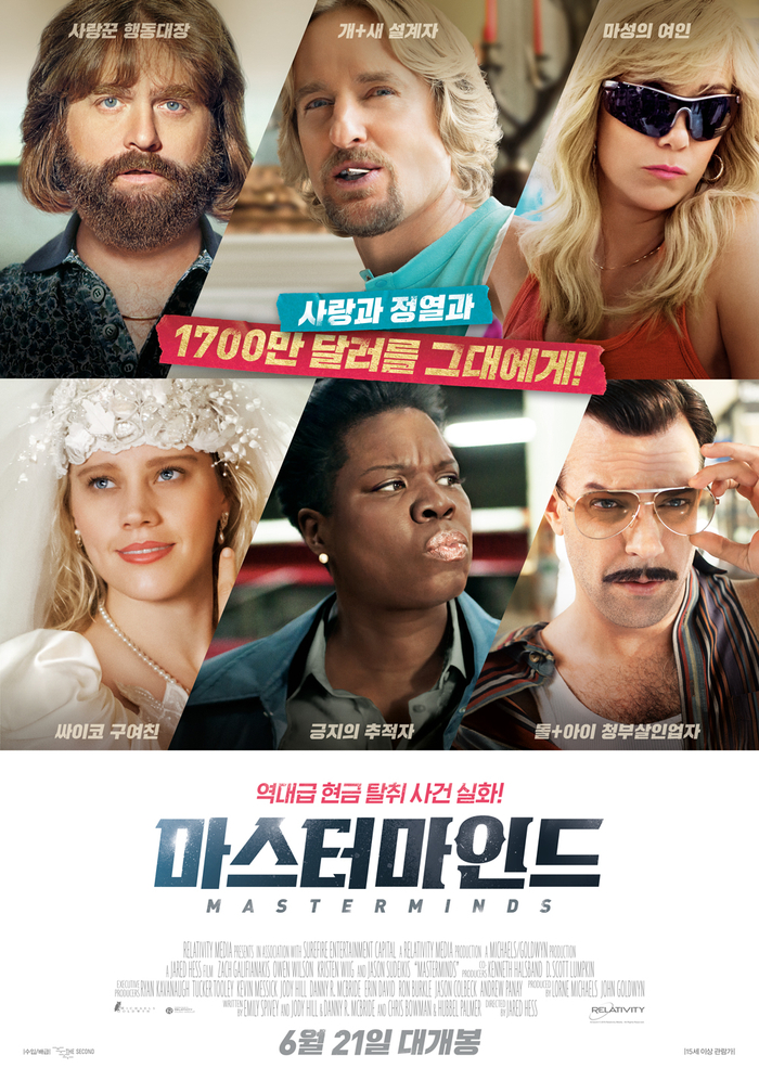  마스터마인드 결말, Masterminds, 2016