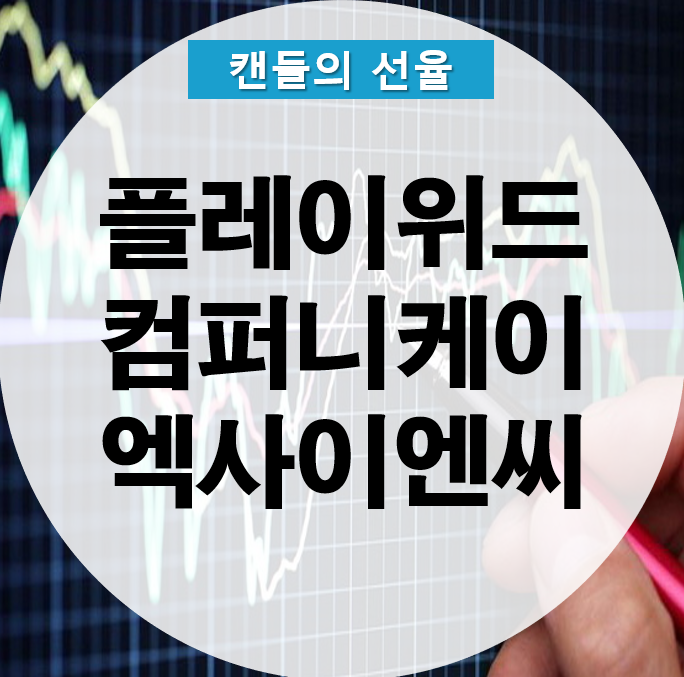  플레이위드,컴퍼니케이,엑사이엔씨 매매일지 공유합니다.