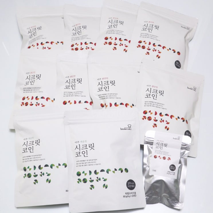  키친스토리) 시크릿코인 후기/ 빅마마 이혜정 코인육수