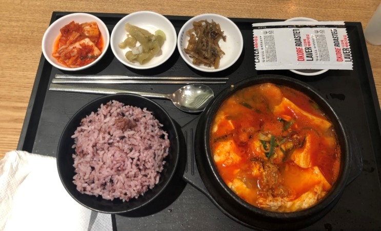 인천공항 2터미널 푸드코트 - 해외 떠나기전 마지막 한식 즐기기 :: 한식미담길 북창동순두부