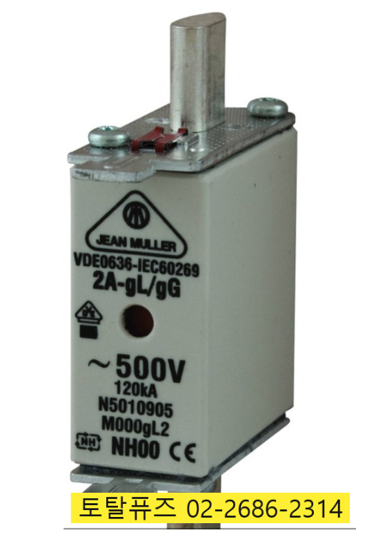  N1014905, M1gL160 / JEAN MULLER / VDE0636-IEC60269, 160A -gL / gG~500V 120KA / NH00 / CE 인증