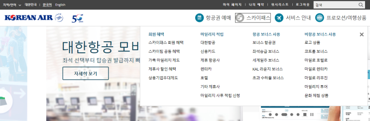 대한항공 마일리지 사후 적립 신청 방법 (스카이패스) 대한항공 마일리지 사후 적립 신청 방법 (스카이패스)