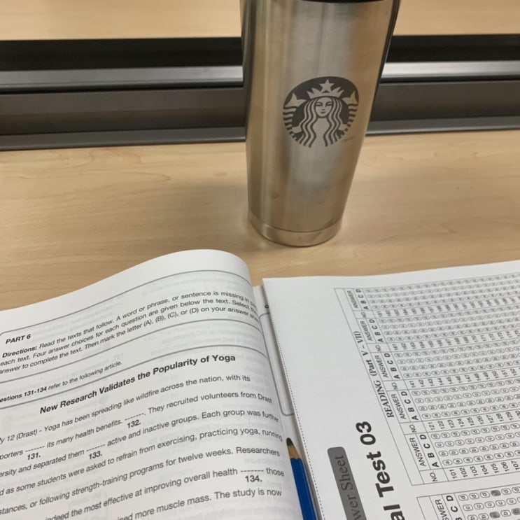  [TOEIC] 시험 전 날 살펴보는 토익시험 입실시간 및 준비물 리스트!