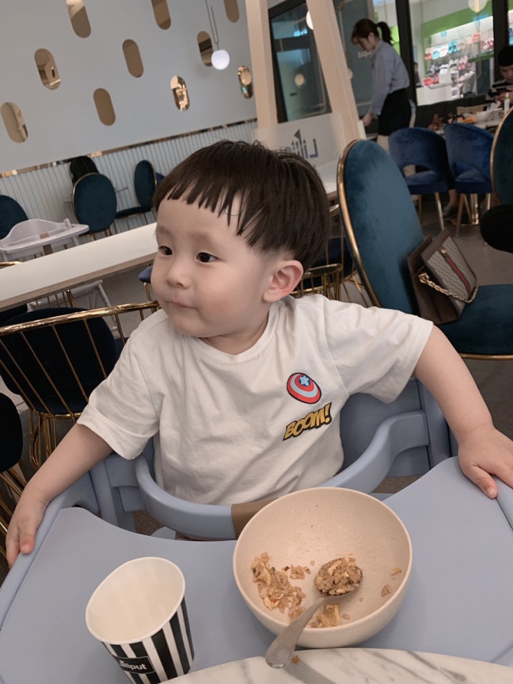  [우현이 이야기] 맛있는 음식이 함께하는 키즈카페 - 릴리펏 (현대백화점 천호점)