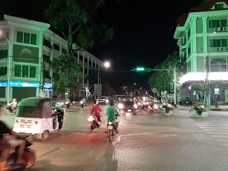 캄보디아의 밤