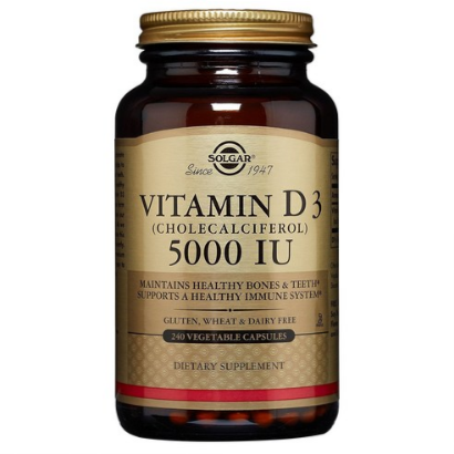  솔가 비타민 D3 5000IU 베지터블 캡슐
