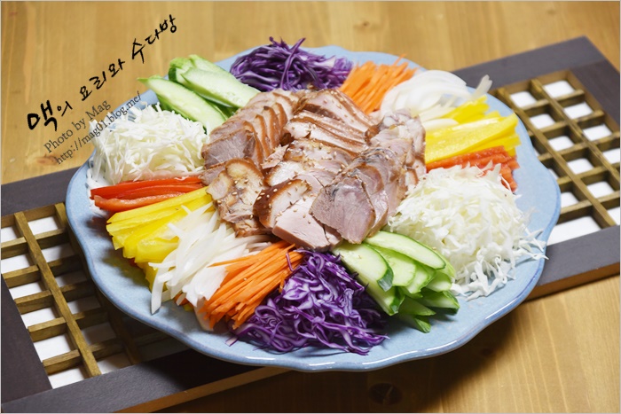  족발이 남았다면 냉채족발로 환골탈태~ 냉채족발 만드는 법, 냉채족발 소스