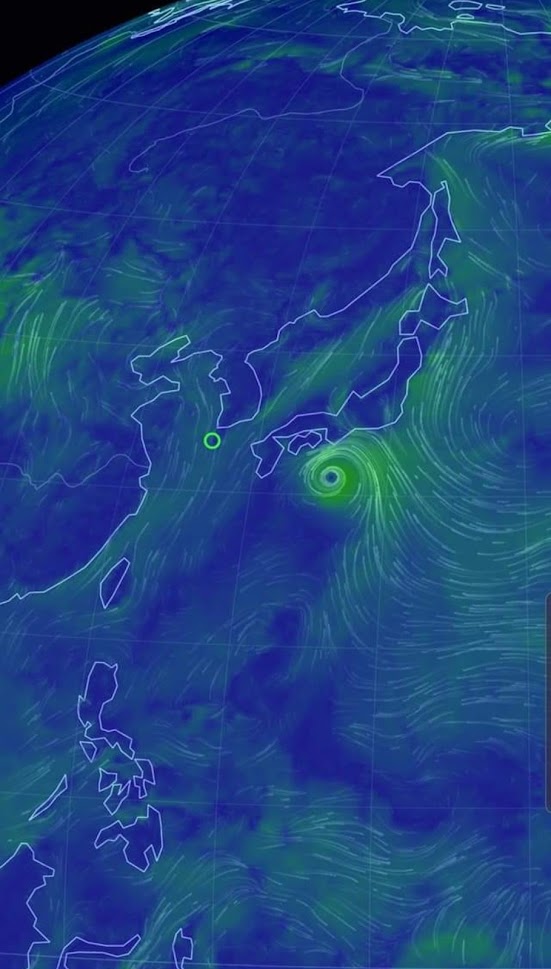 태풍 나리 일본 향해 돌진 도쿄까지 도달할까?