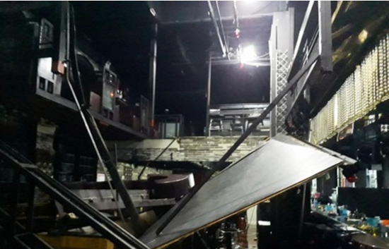 광주서 클럽 복층 구조물 붕괴…1명 사망·14명 부상   