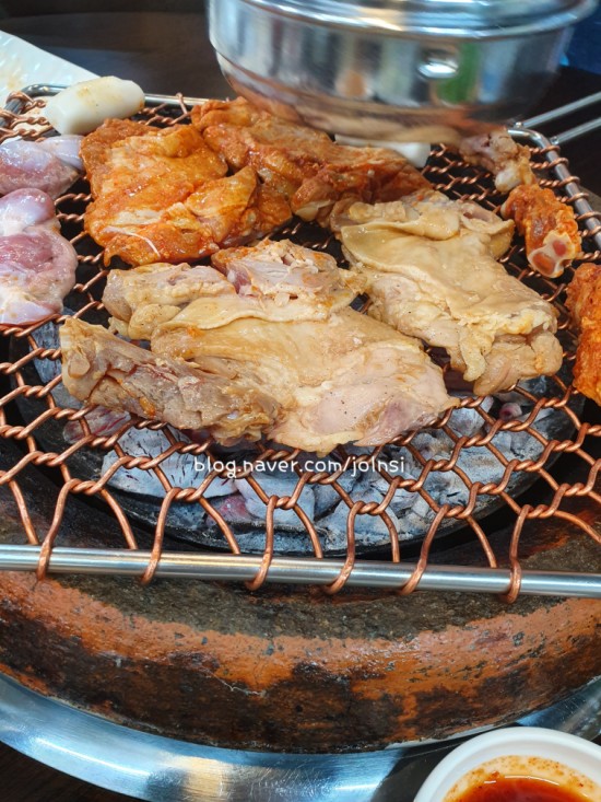  [대전 가양동 맛집] 마루참숯닭갈비에서 양념닭갈비, 마늘닭갈비, 무뼈닭발을!!