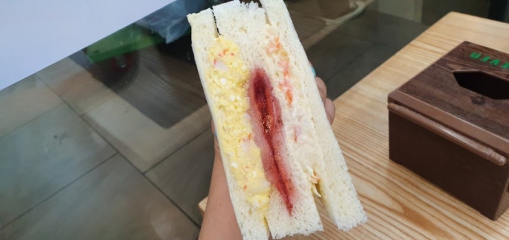  드디어 영접한 인기가요 샌드위치